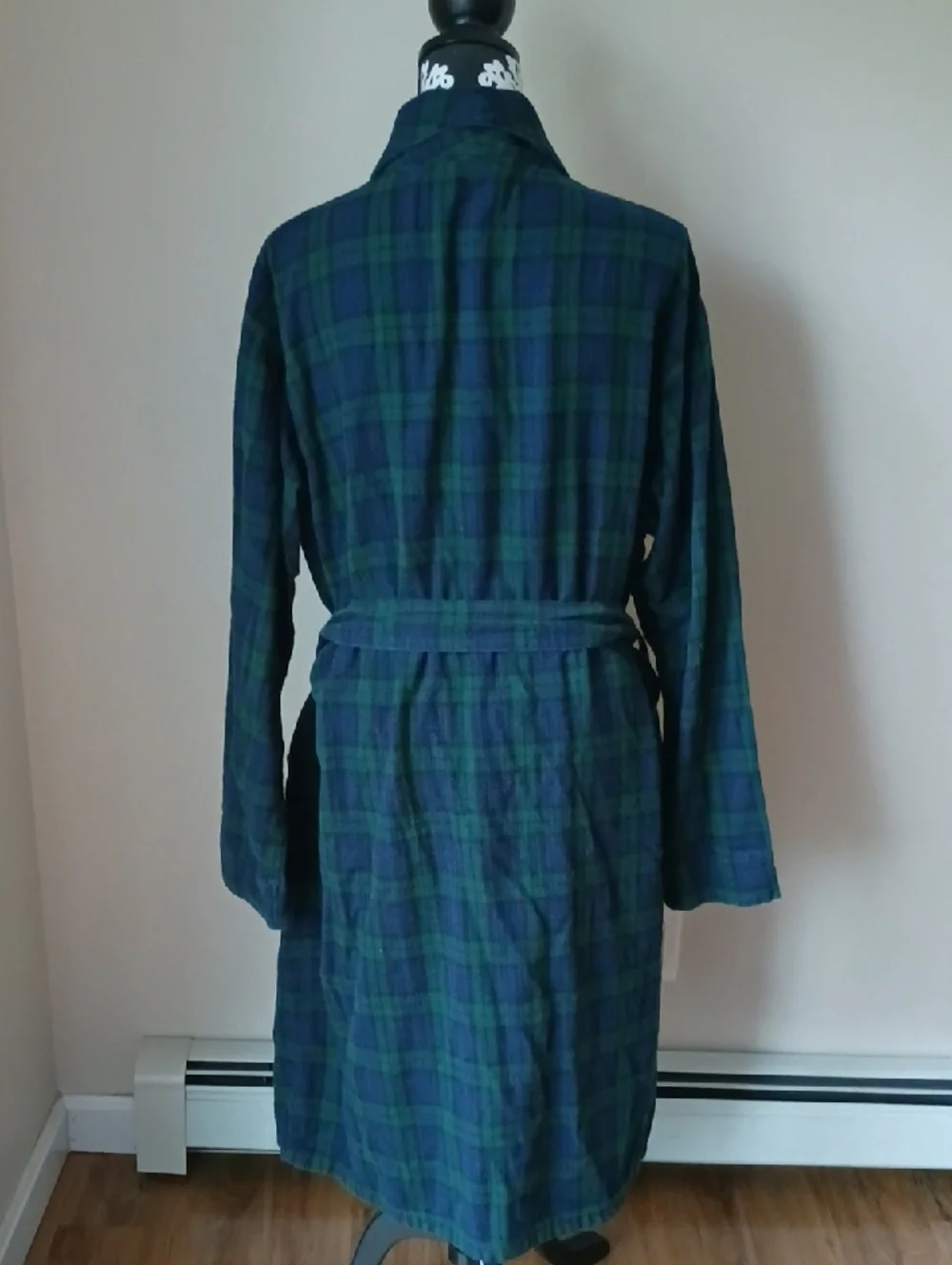 L.L. Bean Plaid Flannel Robe